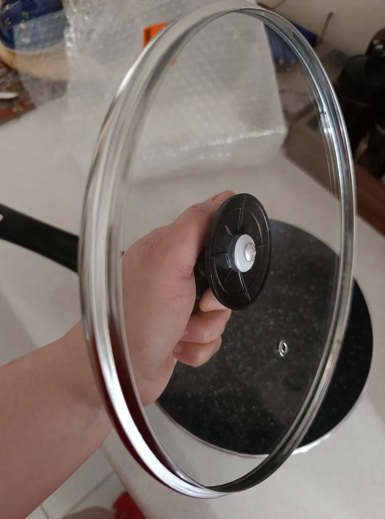 تابه وک عروس مدل درب دار سایز 22