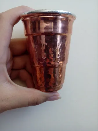 نیم لیوان مسی کد 002