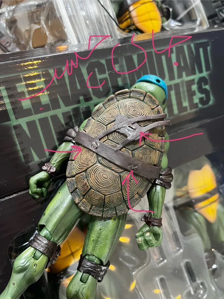 اکشن فیگور نکا مدل لاکپشت های نینجا طرح Turtle Ninja مجموعه 4 عددی