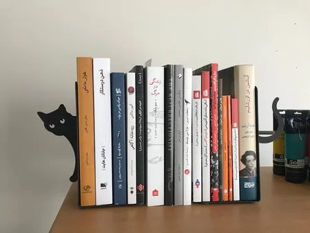 نگهدارنده کتاب مدل طرح گربه کد 121 مجموعه 2 عددی