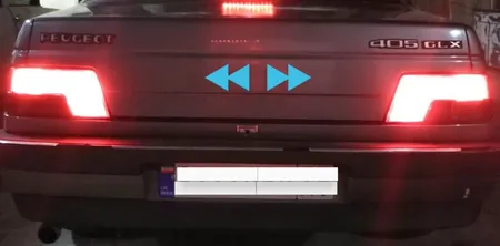 چراغ عقب راست اس ان تی مدل SNTP405TR مناسب برای پژو 405