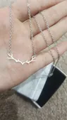 تجریه خرید گردنبند نقره زنانه مدل شاخ گوزن کد G-23