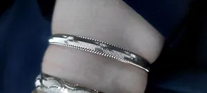 تجریه خرید النگو طلا 18 عیار زنانه طلای مستجابی مدل اسپرلوس کد 03