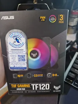 فن کیس ایسوس مدل TF120 ARGB بسته 3 عددی