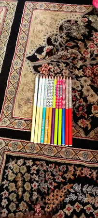 مداد مشکی آریا مدل CIRCUS کد A8 بسته 12 عددی