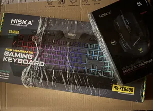 تجریه خرید کیبورد گیمینگ هیسکا مدل HX-KEG400 RGB، سوییچ ممبران، Full-Size نورپردازی RGB