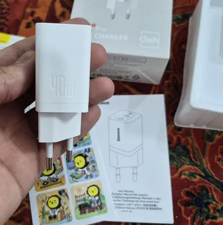 شارژر دیواری 40 وات بیسوس مدل GaN 5 Pro