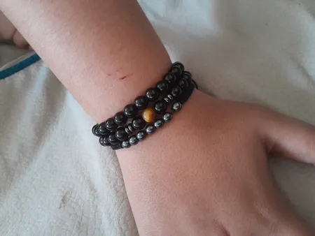 دستبند مردانه مدل دانلی کد M16 مجموعه 3 عددی تک سایز