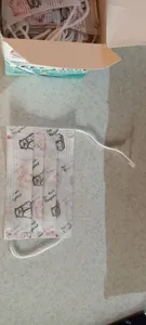 تجریه خرید ماسک تنفسی کودک  مدل سه لایه ملت بلون بسته 50 عددی