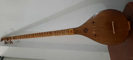 سه تار مفاخری مدل سوخته کاری کد2