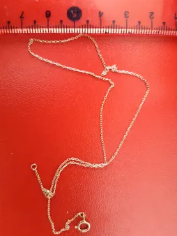 زنجیر طلا 18 عیار گوی گالری مدل G81