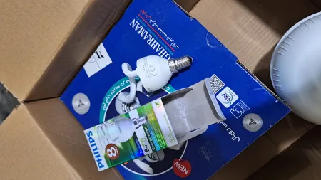 لامپ اس ام دی 50 وات پارس شهاب مدل Cylindrical  پایه E27 به همراه لامپ 8 وات کم مصرف فیلیپس