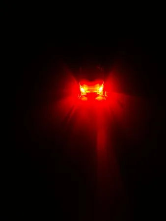 چراغ دوچرخه مدل المپیا کد 009-2