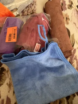 دستمال حوله ای میکروفایبر ضدخش تام کلین مدل Mfl300sx4 بسته 4 عددی