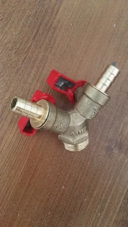 شیر سه راهی گاز کد8