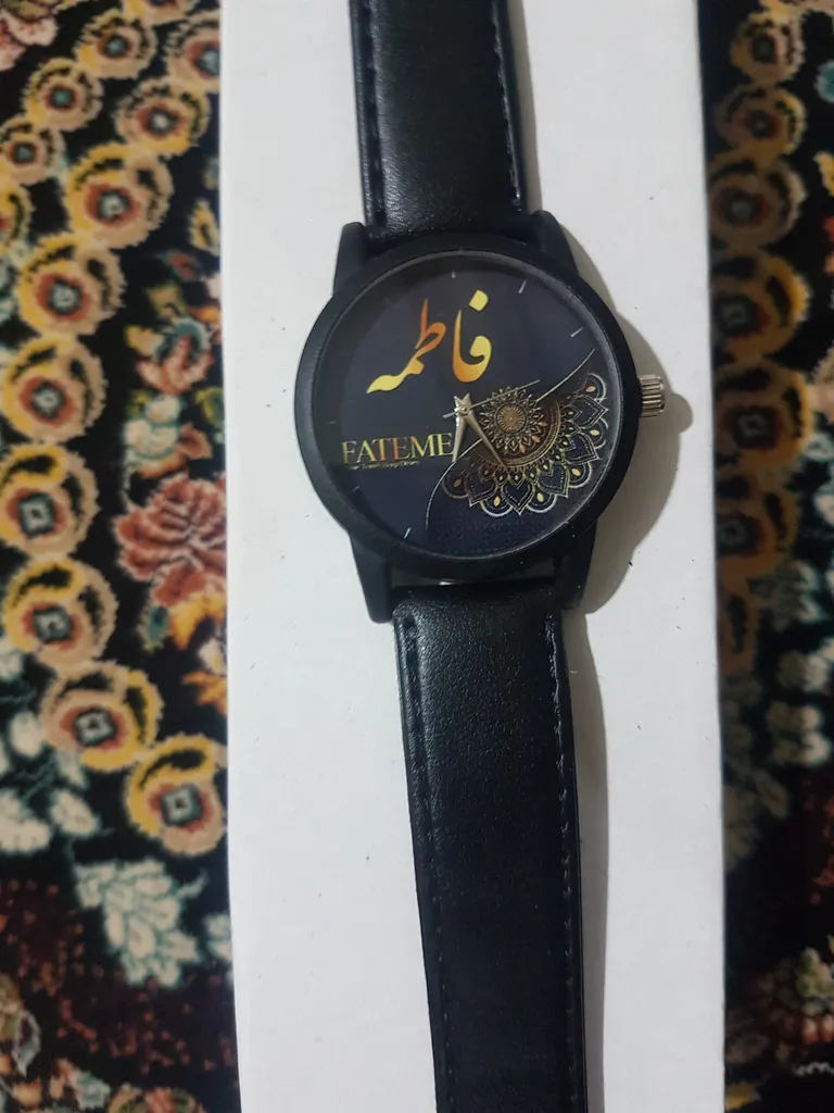 ساعت مچی عقربه ای زنانه طرح فاطمه کد LF3308
