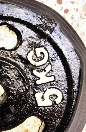 وزنه هالتر ام دی ام مدل N1 وزن 5 کیلوگرم بسته 2 عددی