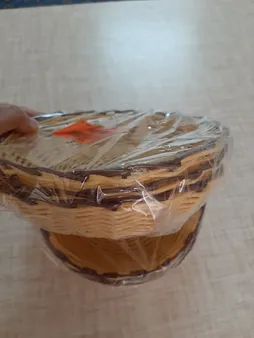 سبد نان و سبزی  ارغوان سازان مدل 001 مجموعه 3 عددی