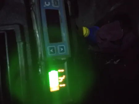 نمایشگر میزان شارژ باطری مدل A001