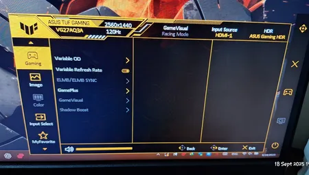 مانیتور گیمینگ 27 اینچ ایسوس مدل TUF Gaming VG27AQ3A