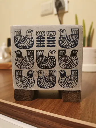 گلدان بتنی طرح کبوتر مدل 01