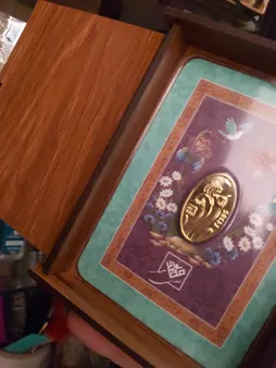 شمش طلا 24 عیار طلای محمد مدل گل زنبق zep