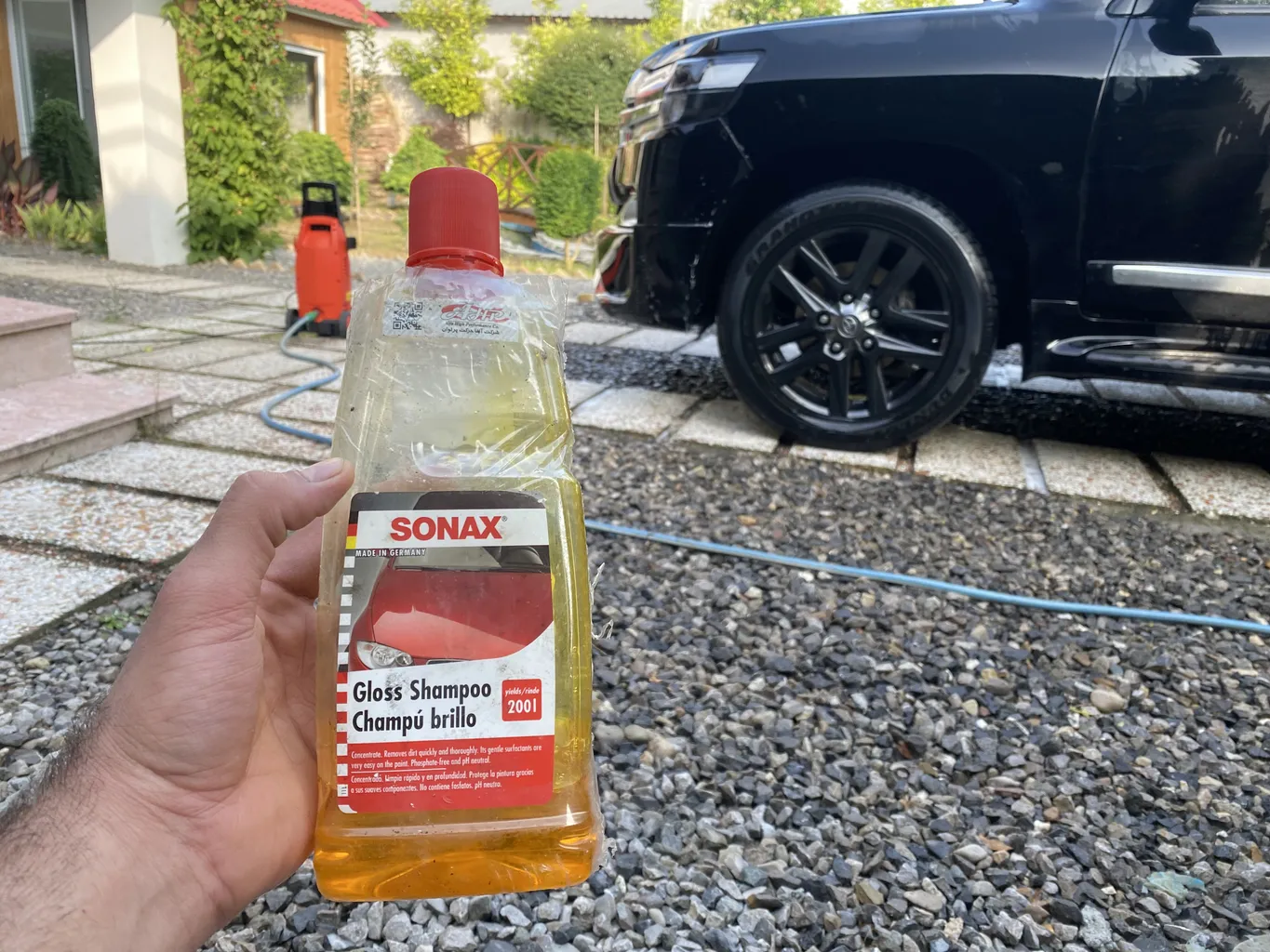 شامپو براق کننده خودرو سوناکس مدل 314300 حجم 1000 میلی‌ لیتر