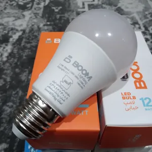 تجریه خرید لامپ ال ای دی 12 وات بوم لایتینگ مدل حبابی پایه E27 بسته 2 عددی