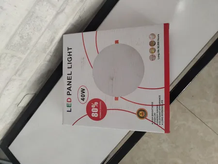 پنل سقفی ال ای دی 40 وات مدل فول لایت 510 طرح فنر متغیر توکار گرد بسته 2 عددی