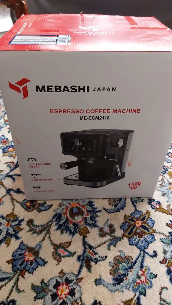 اسپرسو ساز ۱۵۰۰ میلیلیتر مباشی مدل ME-ECM2118 اسپرسو ساز ۱۵۰۰ میلیلیتر مباشی مدل ME-ECM2118