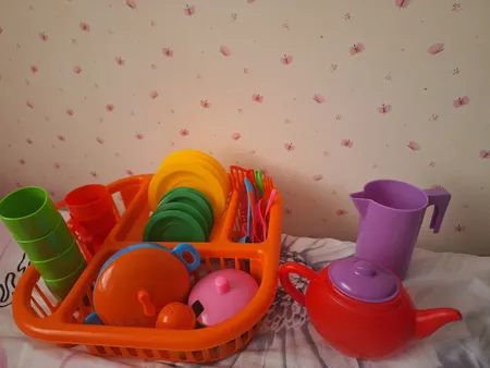 ست اسباب بازی آشپزخانه زرین تویز طرح سبد آبچکان مدل M9