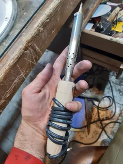 هویه 130 وات حرارت الکتریک مدل Wooden Handle