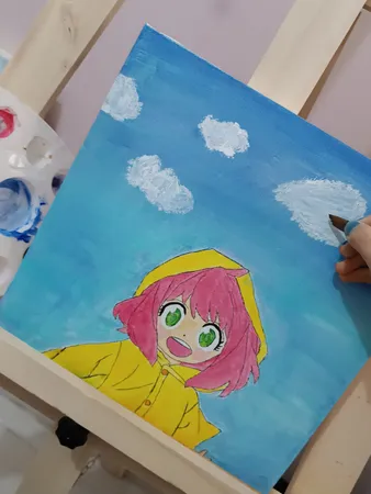 رنگ اکریلیک وستا 12 رنگ حجم 21 میلی لیتر