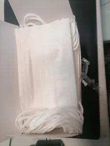 تجریه خرید ماسک تنفسی مدل سه لایه سفید 608040001 بسته 50 عددی