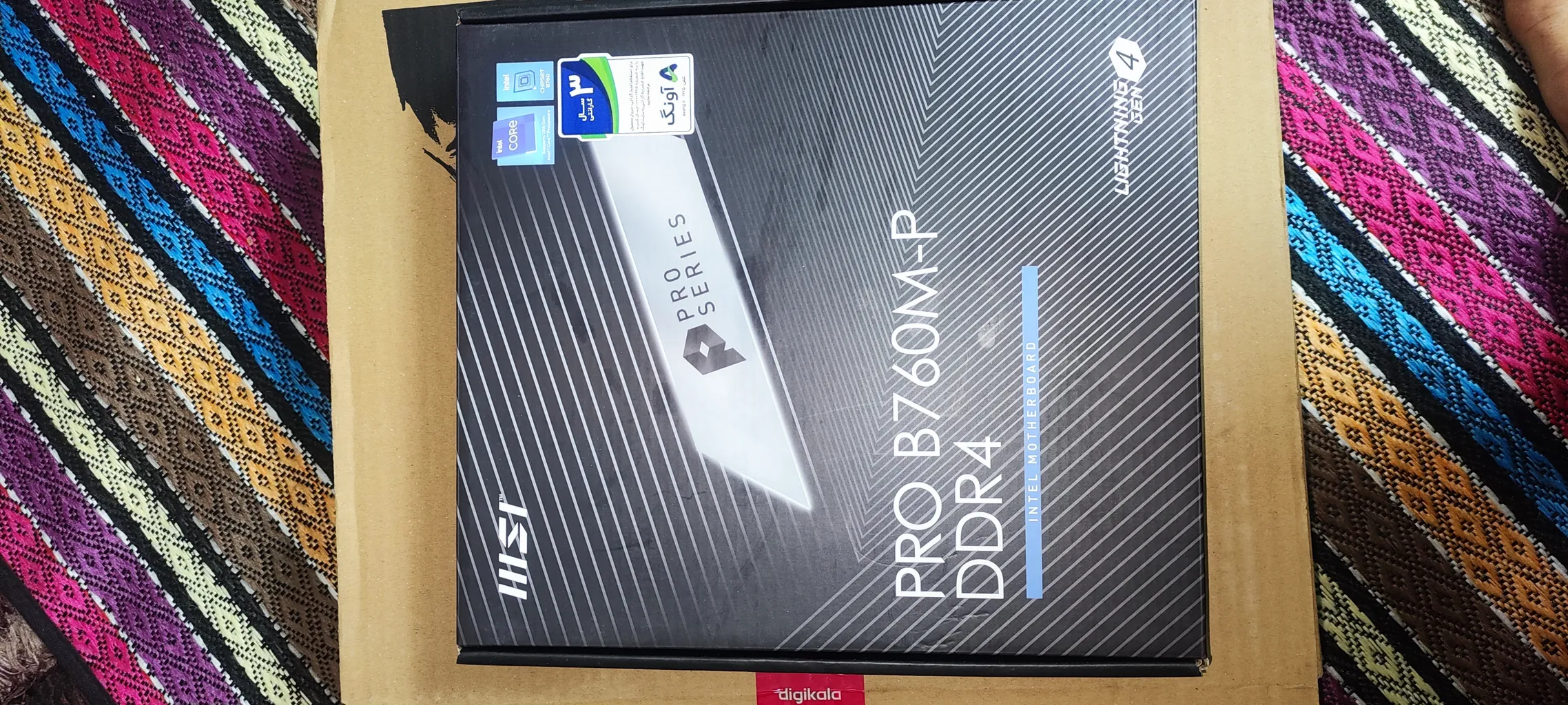 مادربرد ام اس آی مدل PRO B760M-P DDR4