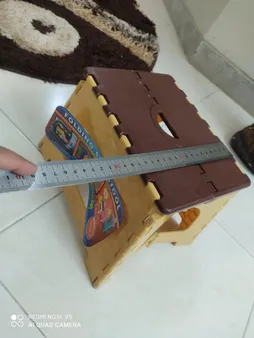 صندلی تاشو ناصر پلاستیک مدل Simple سایز کوچک