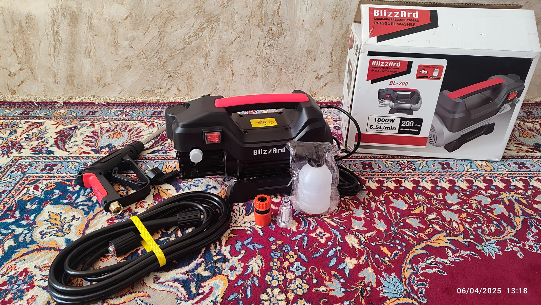 کارواش بلیزارد مدل BL_200