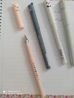 خودکار مدل عروسکی پاک کن دار مجموعه 4 عددی