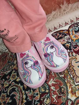 کفش دخترانه مدل یونیکورن PK.3224