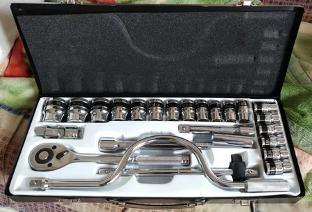 مجموعه 25 عددی آچار و سری بکس وسترن مدل WSN-S