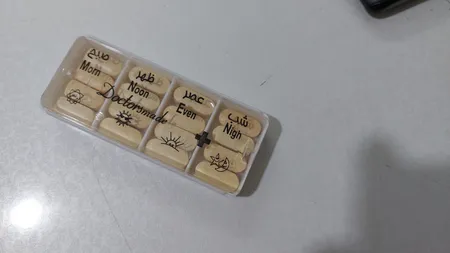 یادآور و نگهدارنده قرص و دارو مدل 01