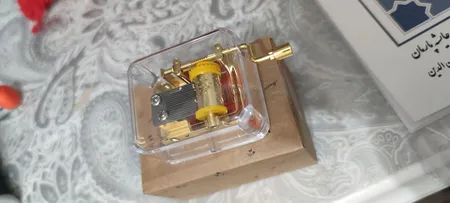 جعبه موزیکال مدل شیشه ای