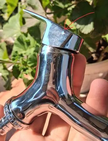 شیر حیاطی کاشانه مدل اهرمی