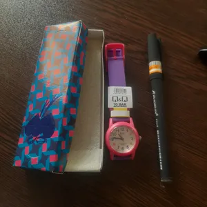 تجریه خرید ساعت مچی عقربه ای دخترانه کیو اند کیو مدل VR99J001Y