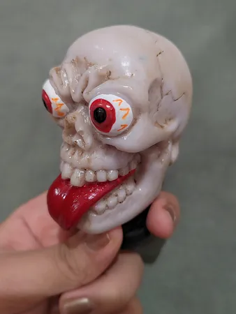 سردنده طرح اسکلت ترسناک