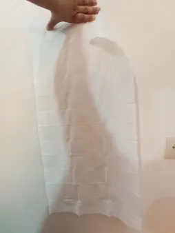 حوله یکبار مصرف کد PR 20 سایز 40x80 سانتی متر بسته 40 عددی