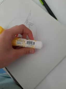 چسب ماتیکی دلی کد 7090 - وزن 15 گرم