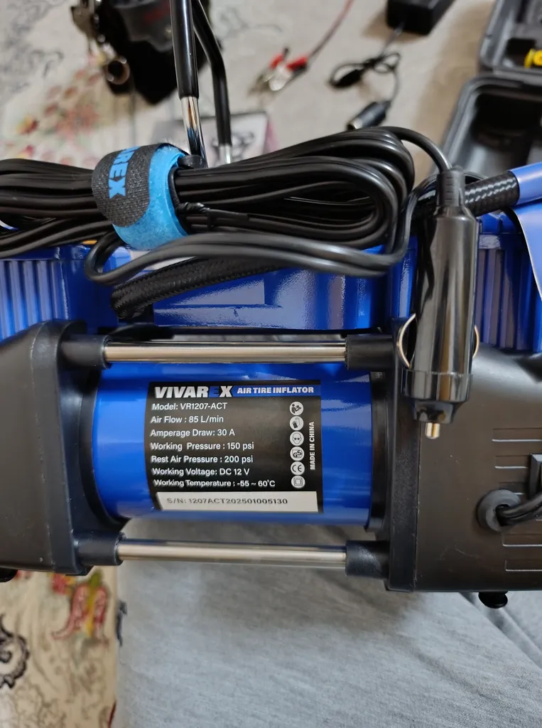 کمپرسور هوا ویوارکس مدل VR1207-ACT