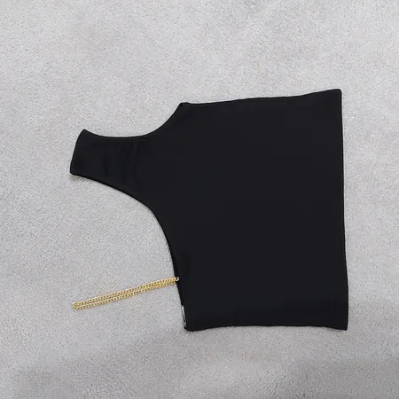 کراپ‌تاپ زنانه مدل زنجیری نیکا