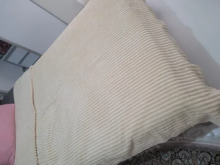 پتو مسافرتی شادیلون مدل کاترین طرح کبریتی  سایز 220x160 سانتی متر
